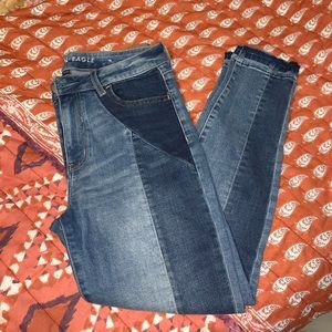 American Eagle hi-rise jegging crop jeans